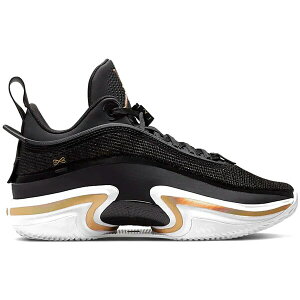 Jordan �W���[�_�� �����Y �X�j�[�J�[ �yJordan 36 Low PF Black Gold (White Sole)�z �T�C�Y US_9(27.0cm) Black/White/Metallic Gold