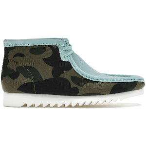 Clarks N[NX Y Xj[J[ yClarks Originals Wallabee Bape Light Blue Combiz TCY US_9(27.0cm) Light Blue Combi