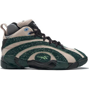 Reebok ���[�{�b�N �����Y �X�j�[�J�[ �yReebok Shaqnosis Brain Dead�z �T�C�Y US_9(27.0cm) Soft Ecru/Core Black/Dark Forest F17-R