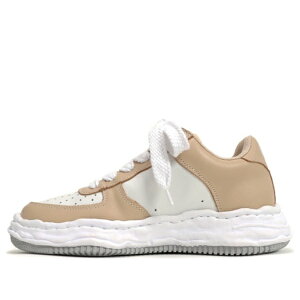Maison MIHARA YASUHIRO �~�n�����X�q�� �����Y �X�j�[�J�[ �yMaison MIHARA YASUHIRO WAYNE OG Sole Leather Low-top Sneaker 'Beige White' A08FW706-BEIGE�z �T�C�Y US_10(28.0cm)