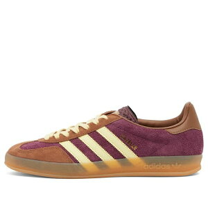 adidas AfB_X Y Xj[J[ yadidas Gazelle Indoor 'Maroon Almost Yellow' JI0324z TCY US_6(24.0cm)