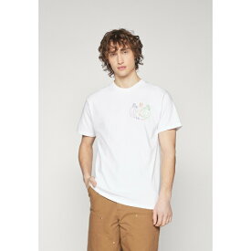 オベイ メンズ Tシャツ トップス CUP OF TEA UNISEX - Print T-shirt - white