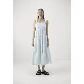 マイケルコース レディース ワンピース トップス SOLID TIERED MIDI DRESS - Day dress - white