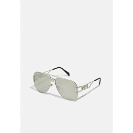 ヴェルサーチ メンズ サングラス・アイウェア アクセサリー UNISEX - Sunglasses - silver-coloured