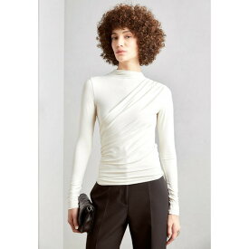 アンナ フィールド レディース Tシャツ トップス Long sleeved top - off white