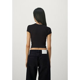 ヘルムート ラング レディース Tシャツ トップス SOFT - Basic T-shirt - black