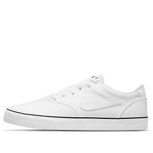 Nike �i�C�L �����Y �X�j�[�J�[ �yNike Chron 2 Canvas SB 'Triple White' DM3494-102�z �T�C�Y US_11.5(29.5cm)