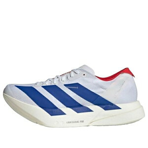 adidas �A�f�B�_�X �����Y �X�j�[�J�[ �yadidas Adizero Adios Pro 4 'Cloud White Blue Pure Ruby' JP6624�z �T�C�Y US_6.5(24.5cm)