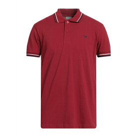 DIADORA ディアドラ ポロシャツ トップス メンズ Polo shirts Brick red