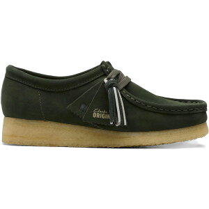 Clarks N[NX fB[X Xj[J[ yClarks Originals Wallabee Forest Green Suede (Women's)z TCY US_7(24.0cm) Forest Green
