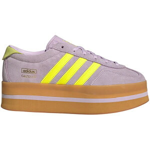 adidas AfB_X fB[X Xj[J[ yadidas Gazelle Stack Ice Lavender Solar Yellow Gum (Women's)z TCY US_9(26.0cm) Ice Lavender/Solar Yellow/Gum