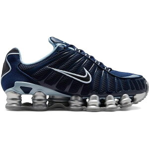 Nike �i�C�L ���f�B�[�X �X�j�[�J�[ �yNike Shox TL Obsidian Light Armory Blue (Women's)�z �T�C�Y US_7(24.0cm) Obsidian/Light Armory Blue/Flat Silver/Metallic Platinum