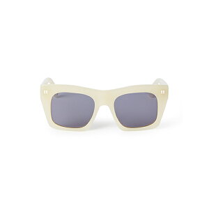 オフホワイト レディース サングラス&アイウェア アクセサリー OERI13Y SELMA SUNGLASSES Sunglasses Beige Dark Grey