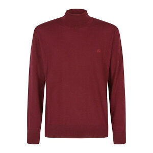 Gg Y jbg&Z[^[ AE^[ Pegaso Embroidered Turtleneck Jumper BORDEAUX