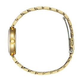 シチズン レディース 腕時計 アクセサリー Eco-Drive Women's Silhouette Crystal Two-Tone Stainless Steel Bracelet Watch 28mm Two Tone