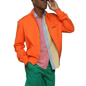 メンバーズオンリー メンズ ジャケット＆ブルゾン アウター Men's Classic Iconic Racer Jacket (Slim Fit) Orange