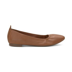ラッキーブランド レディース サンダル シューズ Women's Caliz Slip-On Ballet Flats Tan Leather