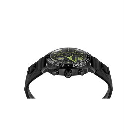 プレインスポーツ レディース 腕時計 アクセサリー Men's Wildcat Black Silicone Strap Watch 40mm Black