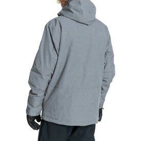 クイックシルバー メンズ ジャケット＆ブルゾン アウター Men's Snow Mission Solid Jacket Heather Gray