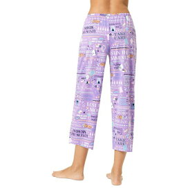 ヒュー レディース カジュアルパンツ ボトムス Women's Mantras Printed Capri Pajama Pants Bougainvillea