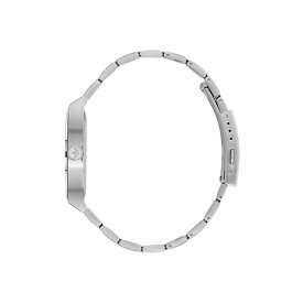 アディダス レディース 腕時計 アクセサリー Unisex Three Hand Code Two Silver-Tone Stainless Steel Bracelet Watch 38mm Silver-Tone