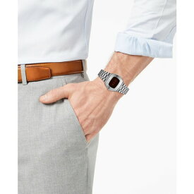 ハミルトン レディース 腕時計 アクセサリー Unisex Swiss Digital Pulsar Stainless Steel Bracelet Watch 34.7x40.8mm -