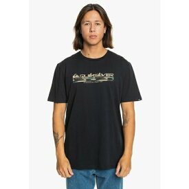 クイックシルバー メンズ Tシャツ トップス OMNI FILL - Print T-shirt - black