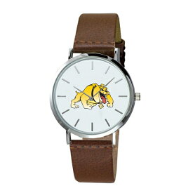 ジャーディン メンズ 腕時計 アクセサリー Bowie State Bulldogs Plexus Leather Watch Brown