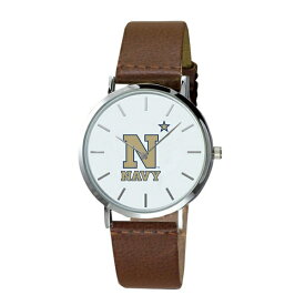 ジャーディン メンズ 腕時計 アクセサリー Navy Midshipmen Plexus Leather Watch Brown