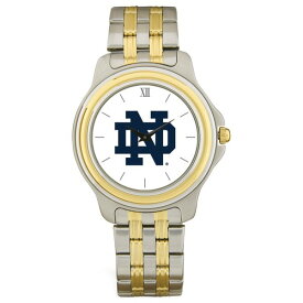 ジャーディン メンズ 腕時計 アクセサリー Notre Dame Fighting Irish Unisex TwoTone Team Logo Wristwatch Silver/Gold
