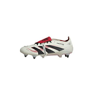 AfB_X fB[X tBbglX X|[c PREDATOR ELITE FOLD-OVER TONGUE GROUND - Moulded stud football boots - off white core black pure ruby