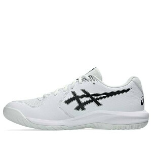 ASICS �A�V�b�N�X �����Y �X�j�[�J�[ �yASICS Gel-Dedicate 9 'White Black' 1041A544-102�z �T�C�Y US_8(26.0cm)