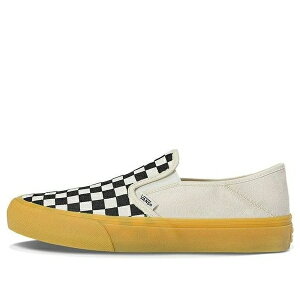 Vans oY Y Xj[J[ yVans Slip-on Casual Low Tops Skateboarding Shoes Unisex Black White VN0A5HYQ1KPz TCY US_M_4.5