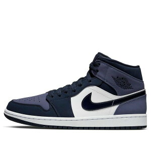 Air Jordan �W���[�_�� �����Y �X�j�[�J�[ �yAir Jordan 1 Mid 'Sanded Purple' 554724-445�z �T�C�Y US_8(26.0cm)