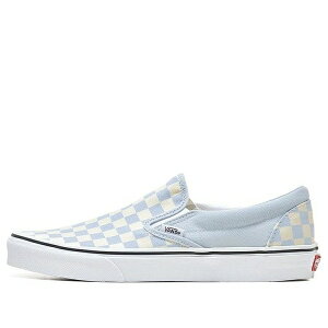 Vans �o���Y �����Y �X�j�[�J�[ �yVans Classic Slip-On 'Checkerboard - Ballad Blue' VN0A33TB42Y�z �T�C�Y US_M_4.5