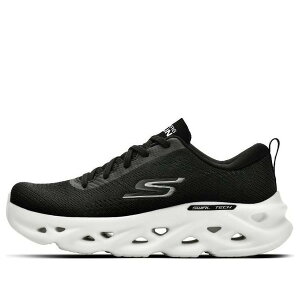 Skechers �X�P�b�`���[�Y �����Y �X�j�[�J�[ �ySkechers Gorun Glide-step Swirl Tech 'Black' 220303-BKW�z �T�C�Y US_7.5(25.5cm)