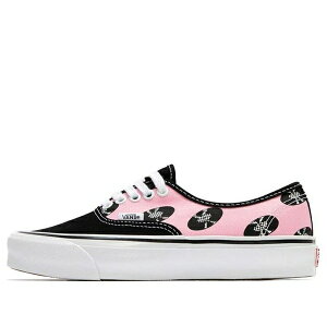 Vans �o���Y �����Y �X�j�[�J�[ �yVans Wacko Maria x Authentic LX 'Records - Pink' VN0A4BV9594�z �T�C�Y US_7.5(25.5cm)
