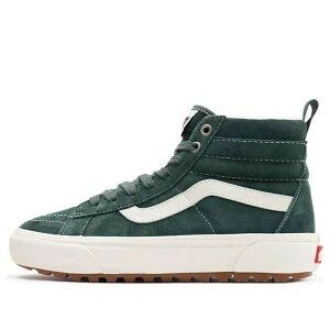 Vans �o���Y �����Y �X�j�[�J�[ �yVans Unisex SK8-HI Mte-1 High-Top Sneakers White/Green VN0A5HZYA08�z �T�C�Y US_8.5(26.5cm)