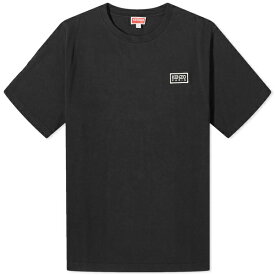 ケンゾー メンズ Tシャツ トップス Kenzo Logo Tee Black