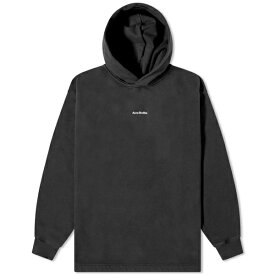 アクネ ストゥディオズ レディース パーカー・スウェットシャツ アウター Acne Studios Logo Hoodie Black