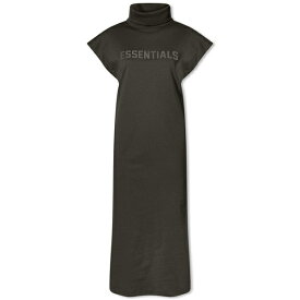 エフオージーエッセンシャルズ レディース ワンピース トップス Fear of God Essentials Sleeveless T-Shirt Dress Black