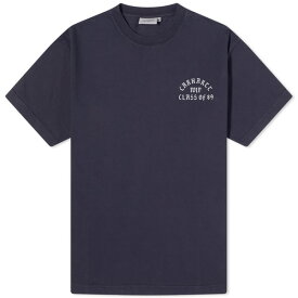 カーハート メンズ Tシャツ トップス Carhartt WIP Class of '89 T-Shirt Blue