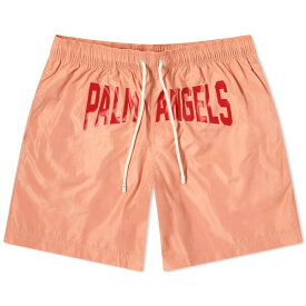 パーム・エンジェルス メンズ カジュアルパンツ ボトムス Palm Angels PA City Swim Shorts Pink