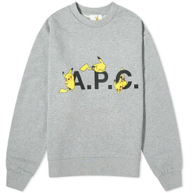 アーペーセー レディース パーカー・スウェットシャツ アウター A.P.C. Pokmon Pikachu Sweatshirt Grey