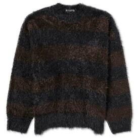 マスターマインド・ジャパン メンズ ニット&セーター アウター mastermind JAPAN Micorfibre Stripe Knit Black