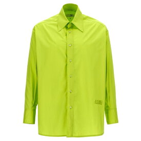 マルタンマルジェラ メンズ シャツ トップス numeric Signature Poplin Shirt Green