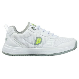 プリンス レディース テニス スポーツ Prince Women's Prime Position Pickleball Shoes White/Grey