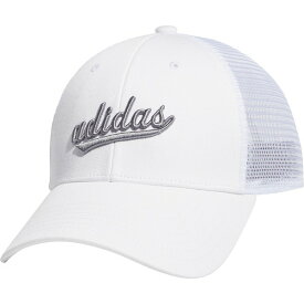 アディダス レディース 帽子 アクセサリー adidas Women's Mesh Trucker Hat White/Grey