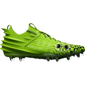 アンダーアーマー メンズ サッカー スポーツ Under Armour Men's Blur Smoke 2.0 MC LE Football Cleats Green/White