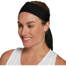 プリンス レディース ランニング スポーツ Prince Women's Tie Headband Black